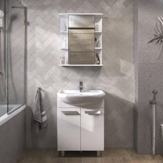 Тумба под раковину напольная Vigo Hoska 230 60 см белый